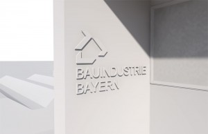 kern & toth - Ihr Architekturbüro aus München Perspektive des Verbandslogos des BBIV im BIZ Wetzendorf