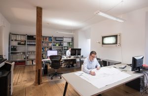 Kern & Toth Partnerschaftsgesellschaft von Architekten mbB. Unsere neuen Büroräume im Schloss Seefeld.