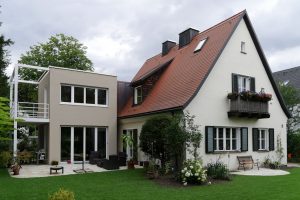 Anbau an ein Einfamilienhaus in München